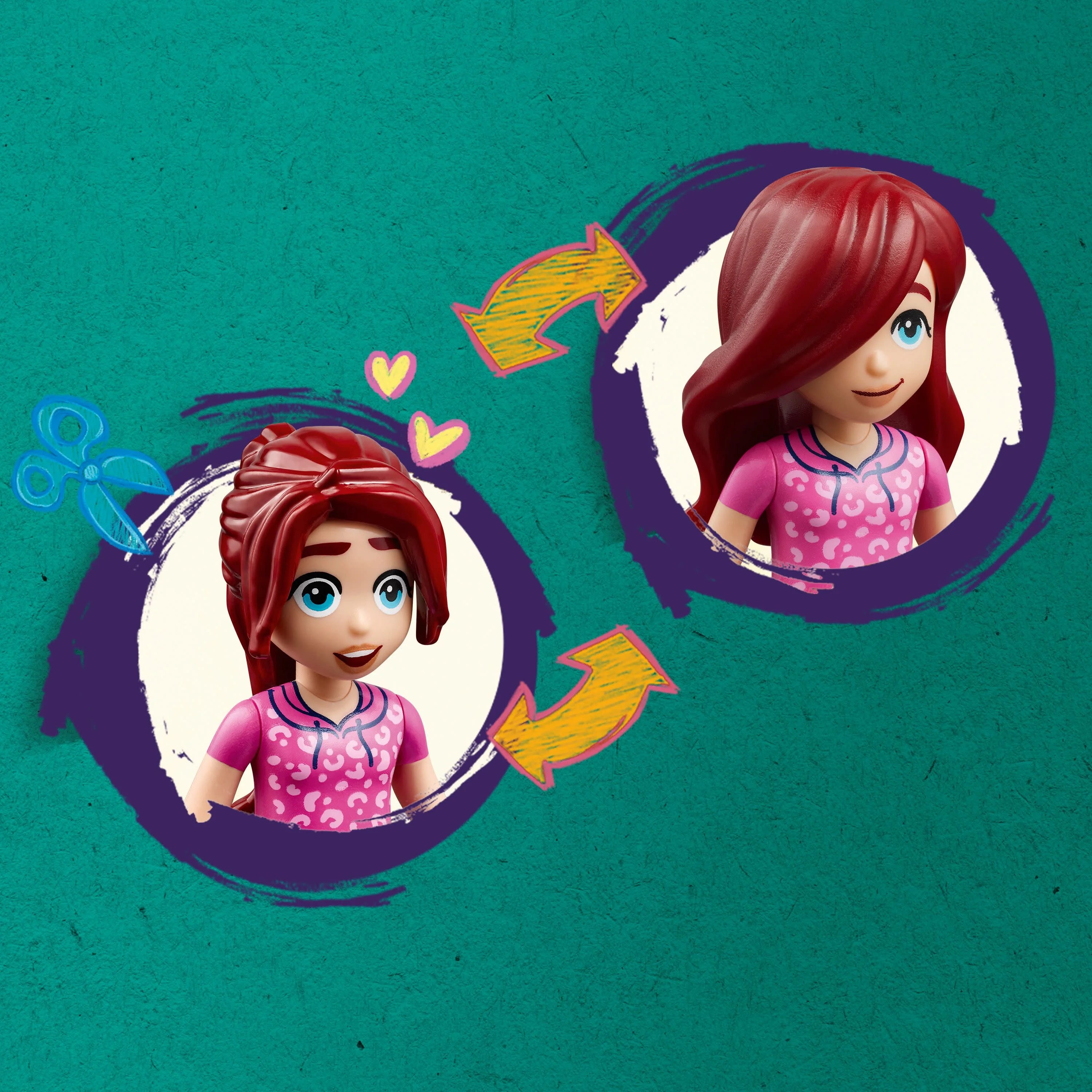 LEGO Friends Hair Salon Building Toy with Mini-Dolls X17182