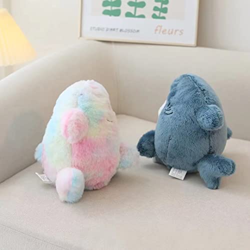 Grey Blue Dazzling Gold Plush Toy Stuffed Animal Doll Pillow Z896058