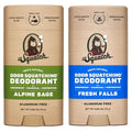 Natural Deodorant Alpine Sage Fresh Falls 2.65 oz 2 Pack D18088