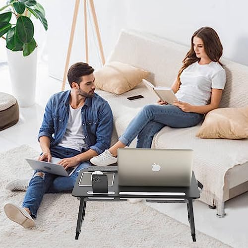3 in 1 Foldable Adjustable Height Lap Desk with Cushion Q135