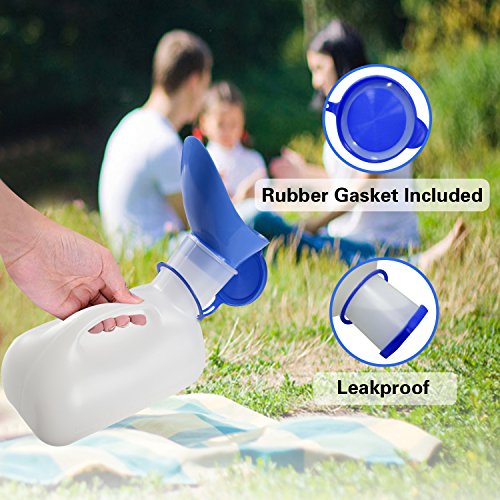 Unisex Urinal with Sealed Lid and Funnel Z302982