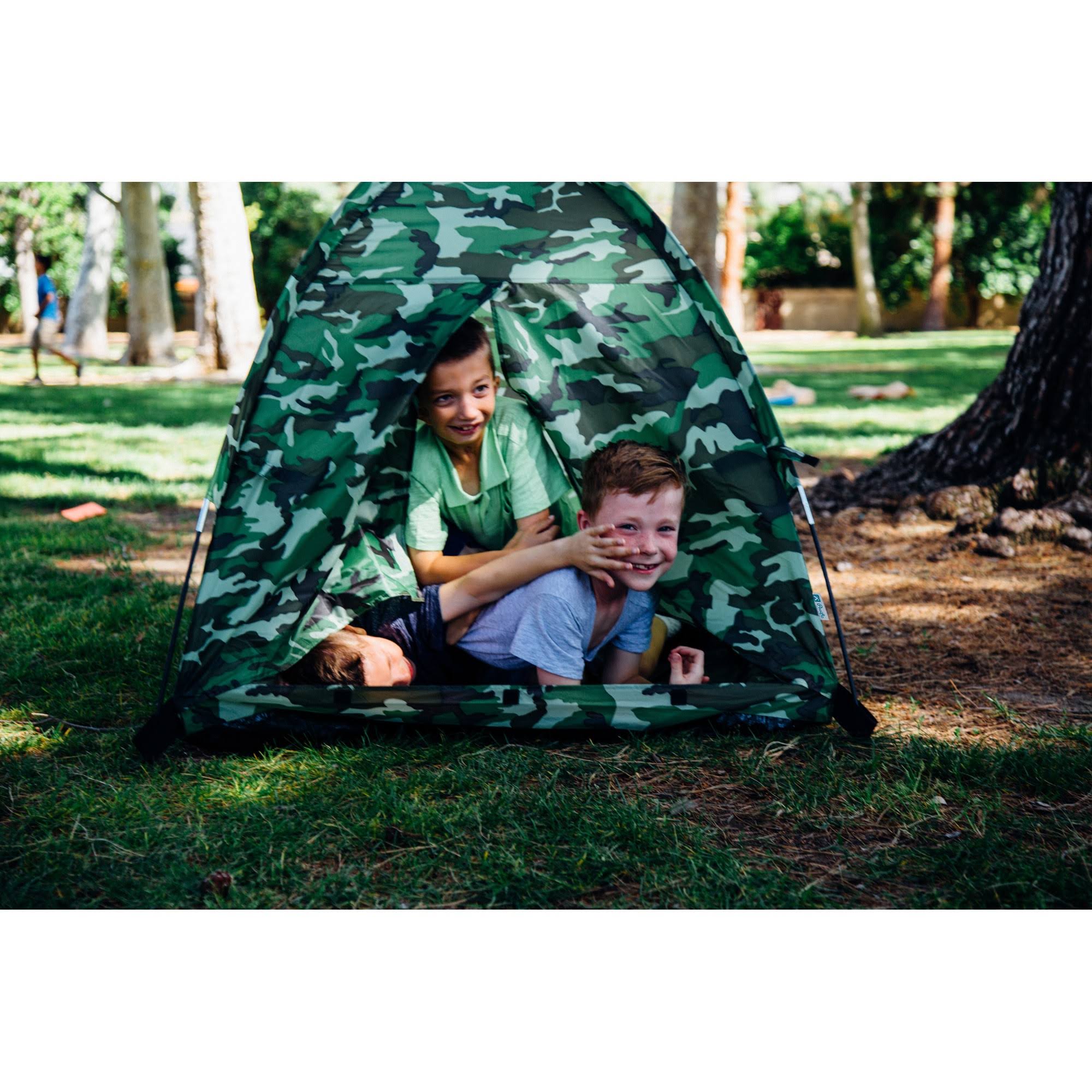 Green Camo Tent Set E579635