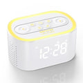 Blue Digital Alarm Clock with White Noise Sound Machine W693