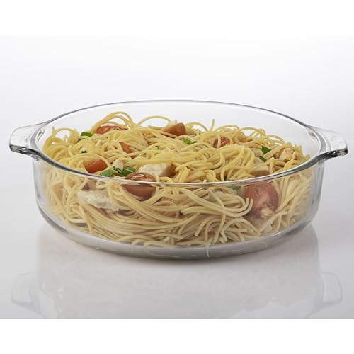 2-quart Glass Casserole Baking Dish with Cover S322