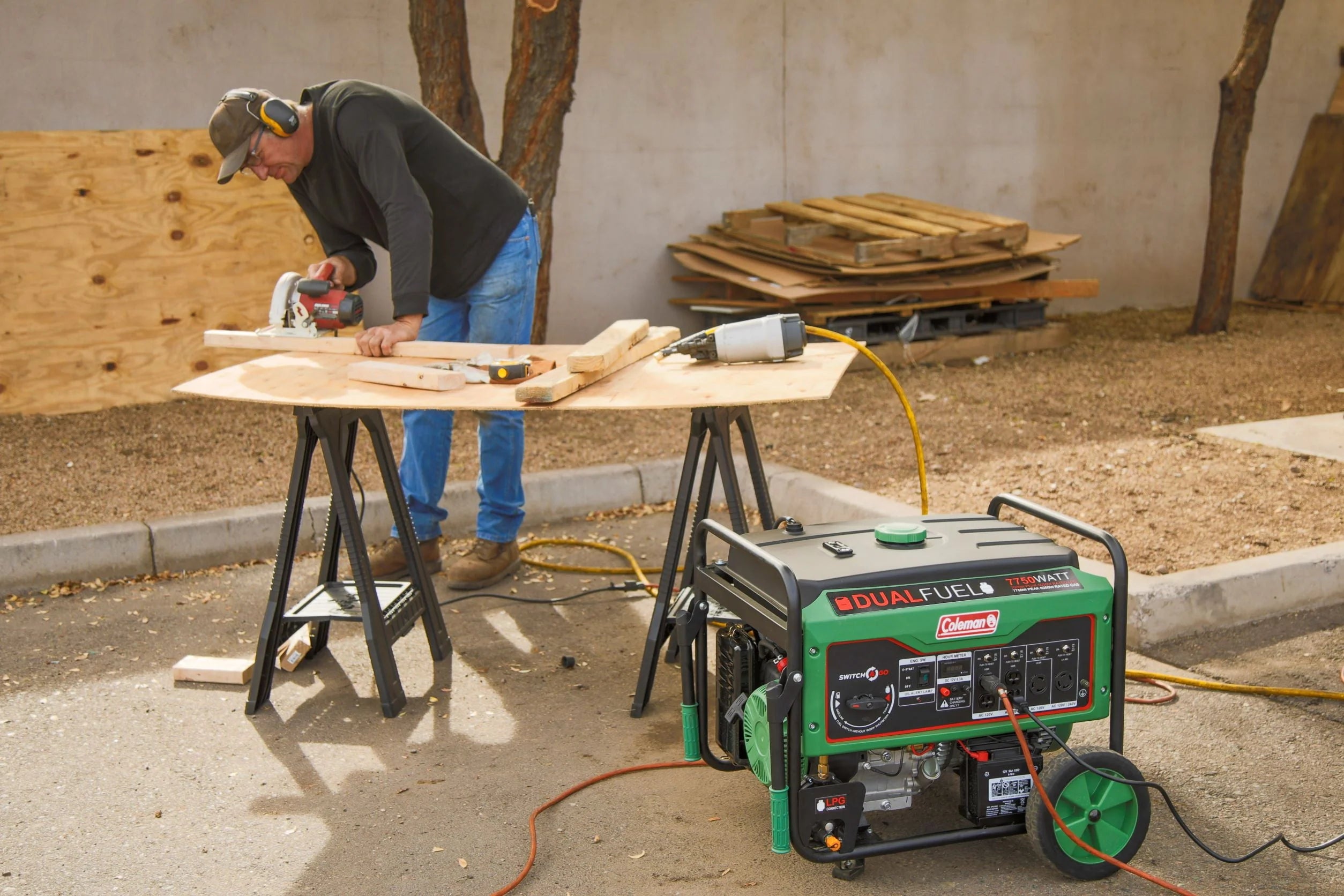 Gas Powered 7750w Generator O307850