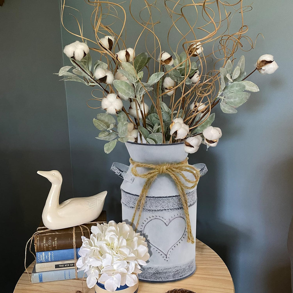 Shabby Chic Milk Can Vase D430125