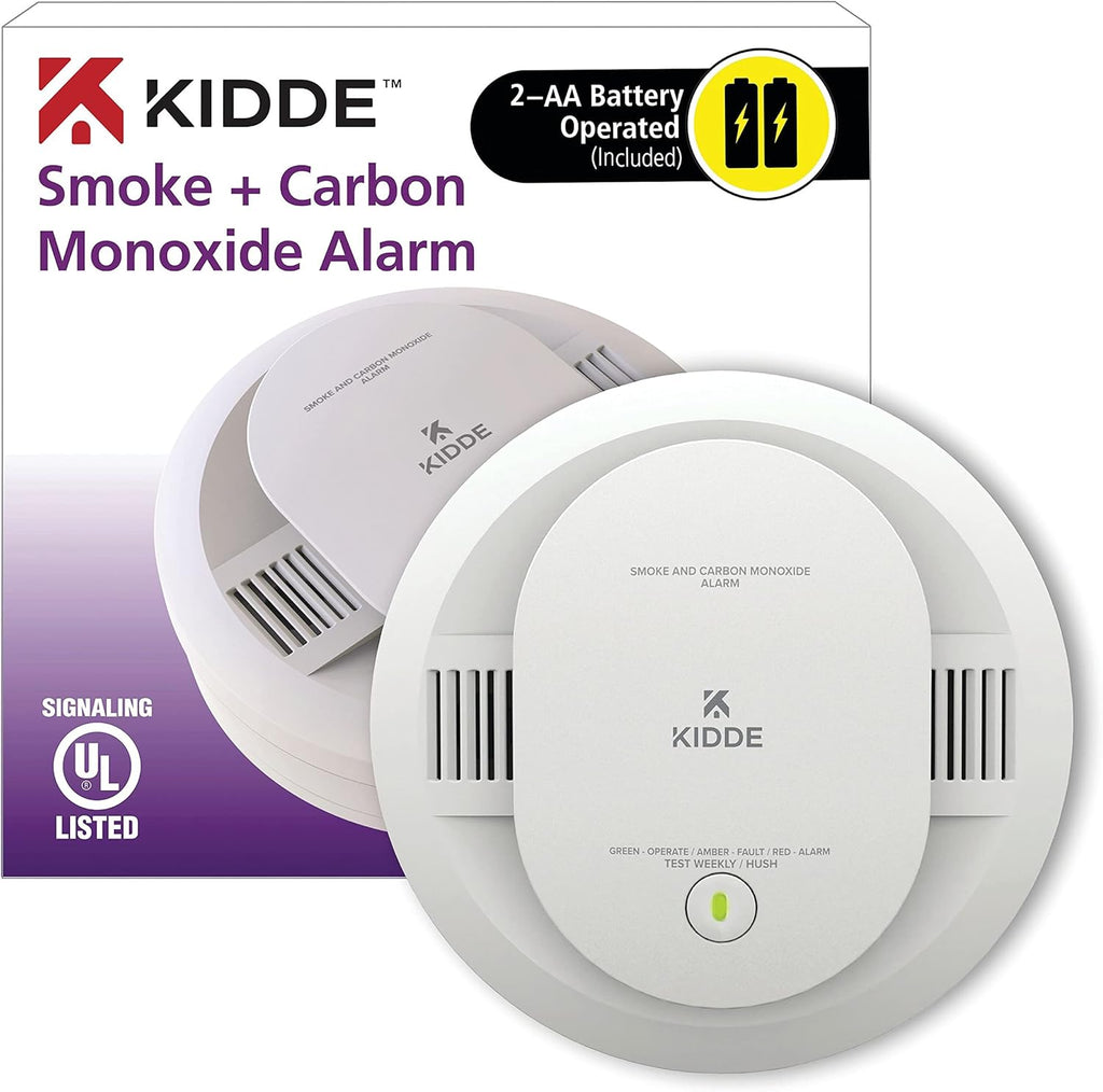 2 Pack Smoke Carbon Monoxide Fire Detectors K655