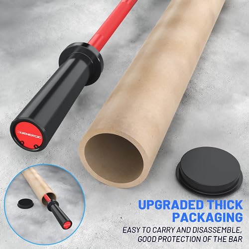 47" Black Solid Steel Olympic Barbell for 2" Plates G3363