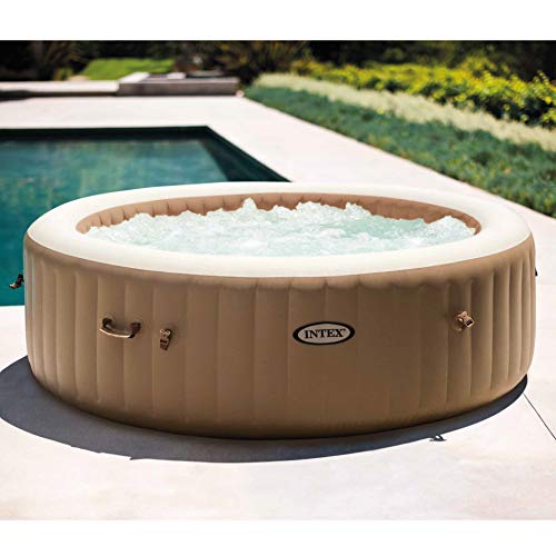 4 Person Inflatable Portable Hot Tub, 77in x 28in K5569