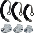 Earhooks Spare Earbuds with Foam Tube Kit Replacement Tip Small Medium Large Size 1Set P8729