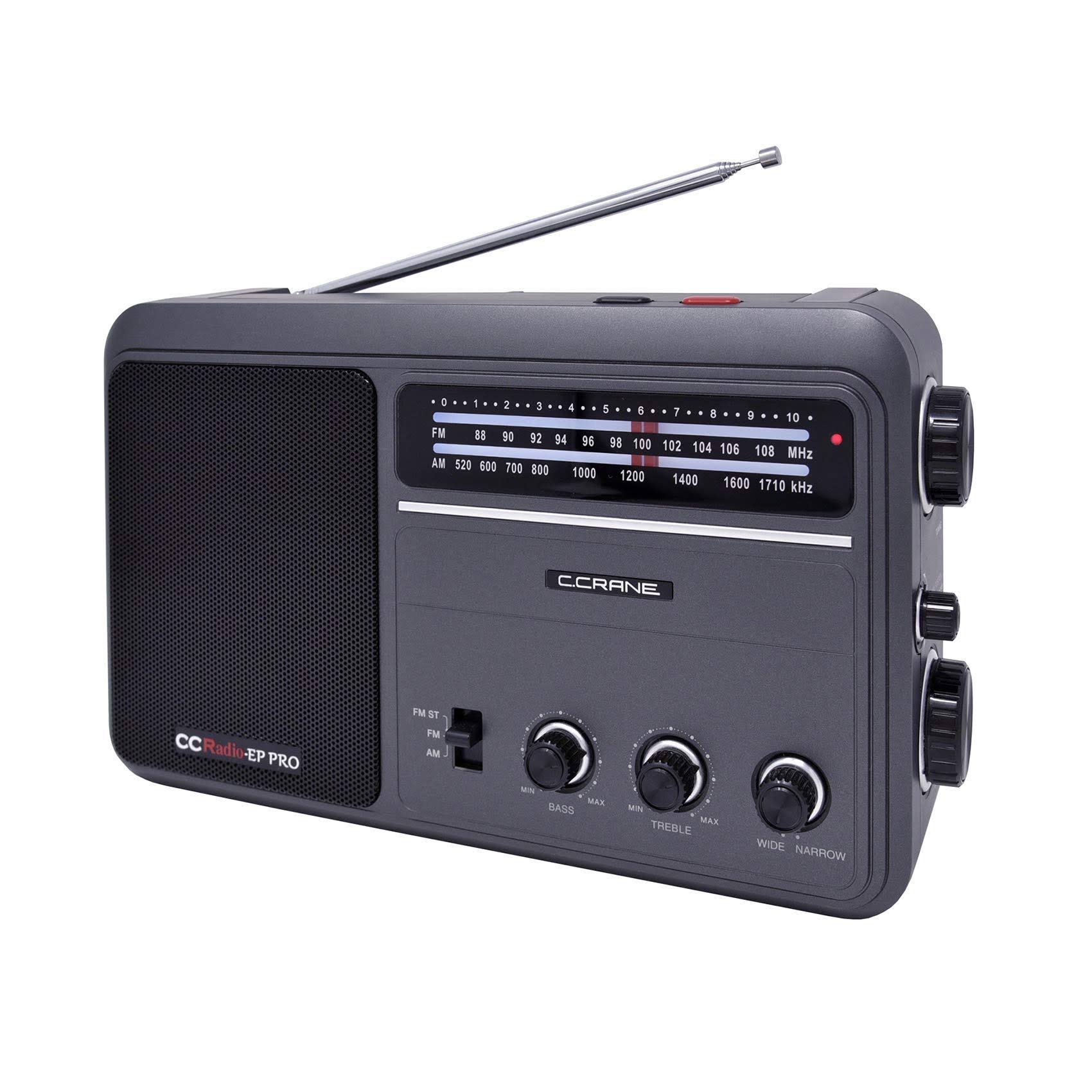 Portable AM FM Radio with AC Adapter K644