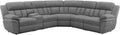 6-Piece Upholstered Power Sectional Charcoal H45821