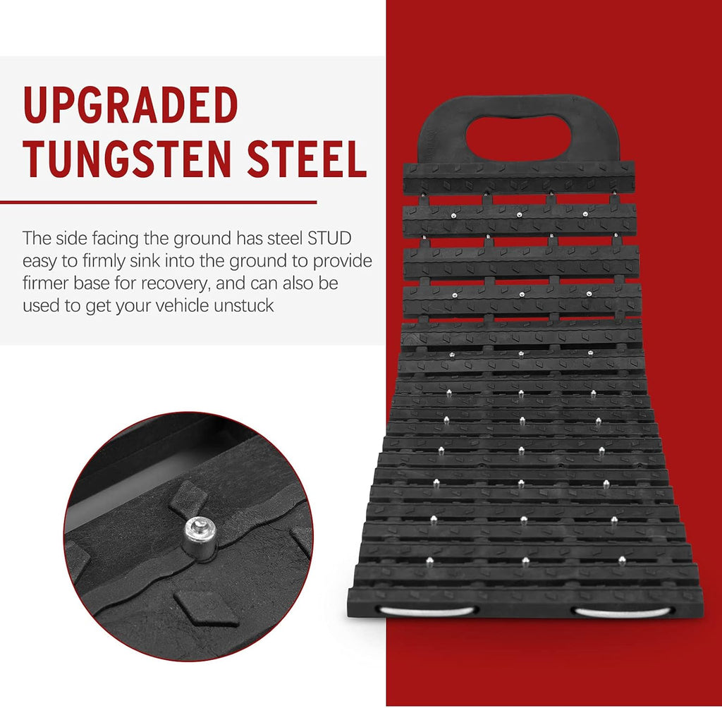 Tire Traction Mats Portable Recovery Tracks 2 Pack L55566