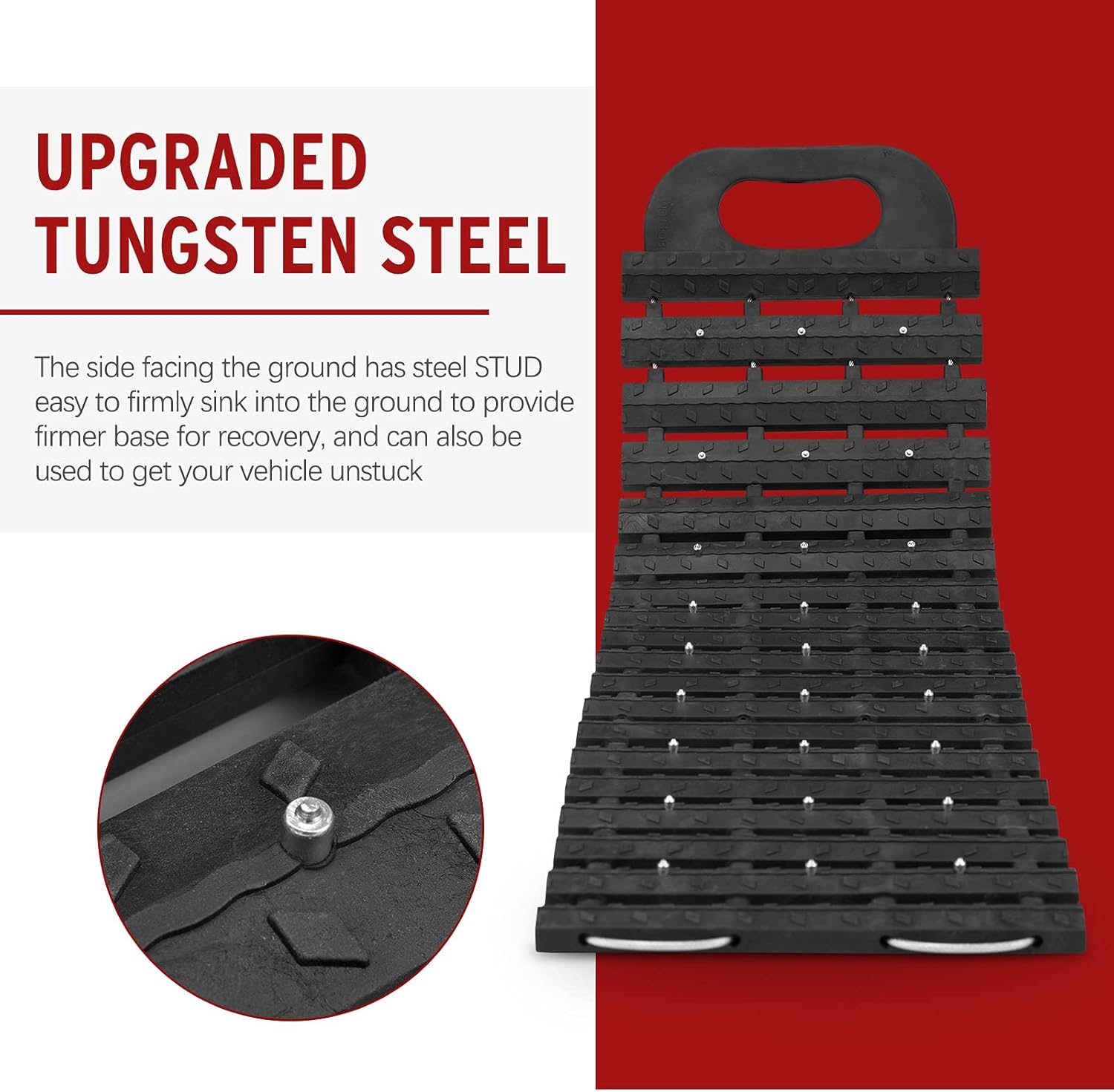 Tire Traction Mats Portable Recovery Tracks 2 Pack L55566