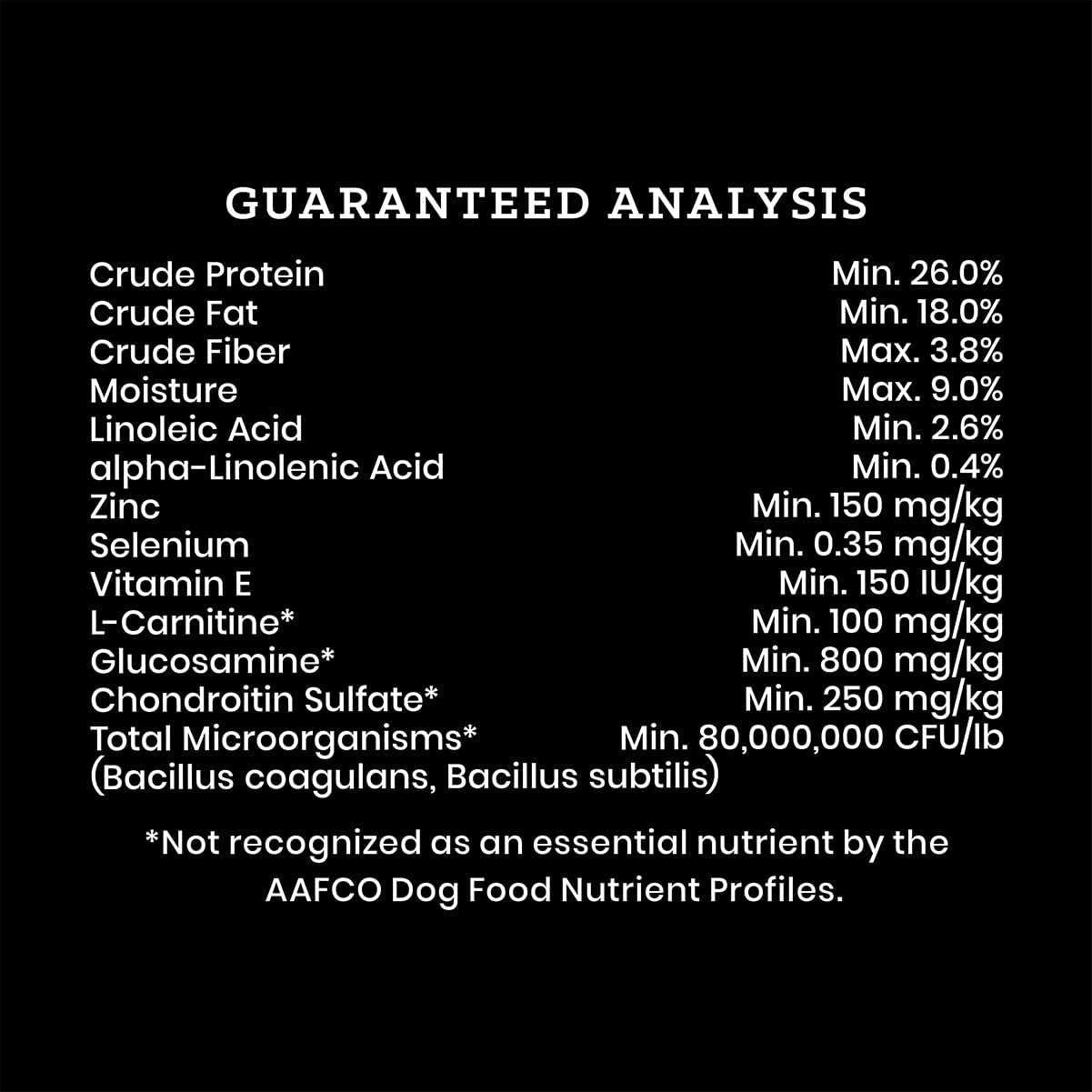 Performance Dry Dog Food, 26% Protein, 5lbs I481743