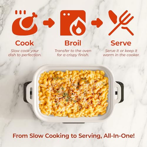 4 Quart Ceramic Slow Cooker T432413