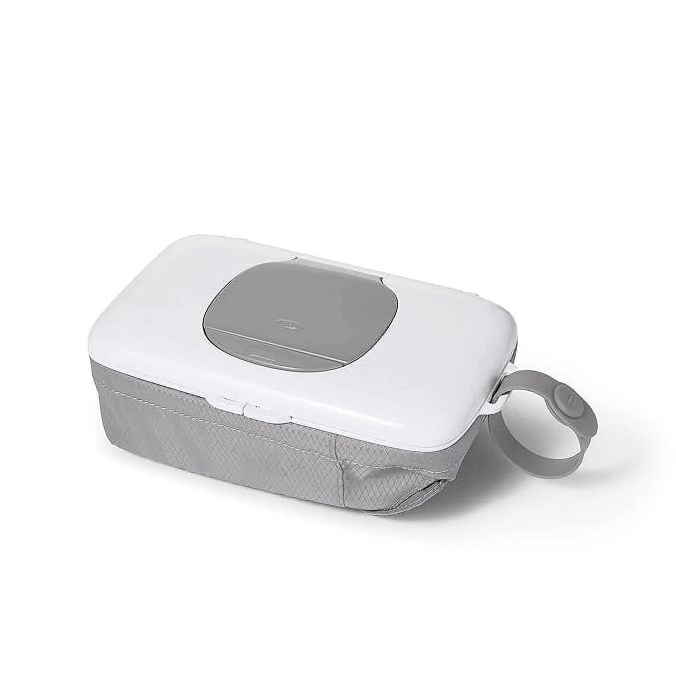 Gray Wipes Dispenser with Diaper Pouch N8299