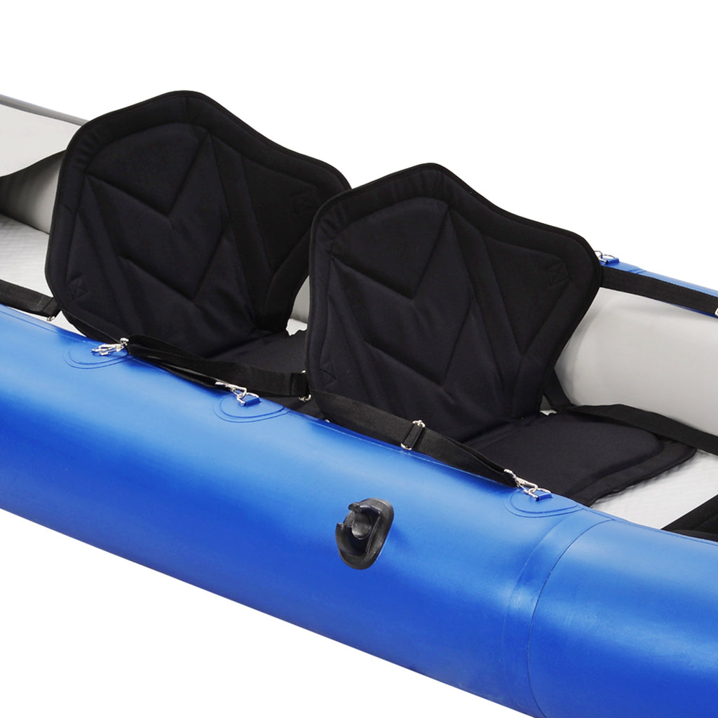 Inflatable Kayak Set with Paddle & Air Pump, Portable Tandem 2 Person Kayak R524