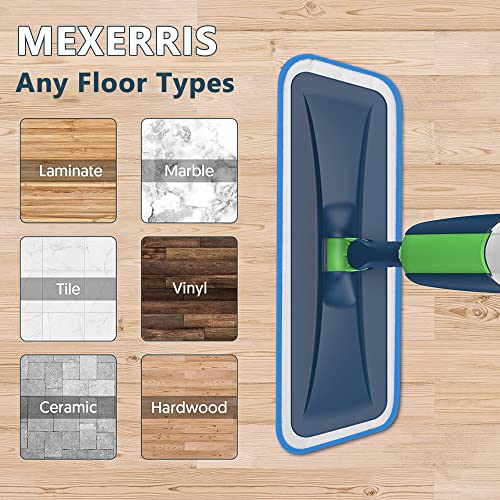 Microfiber Spray Mops for Hardwood Floor Cleaning with 3X Washable Pads L30733