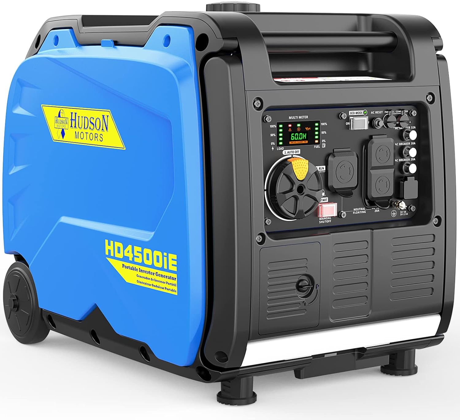 4500-Watt Portable Inverter Generator with Electric Start W94324