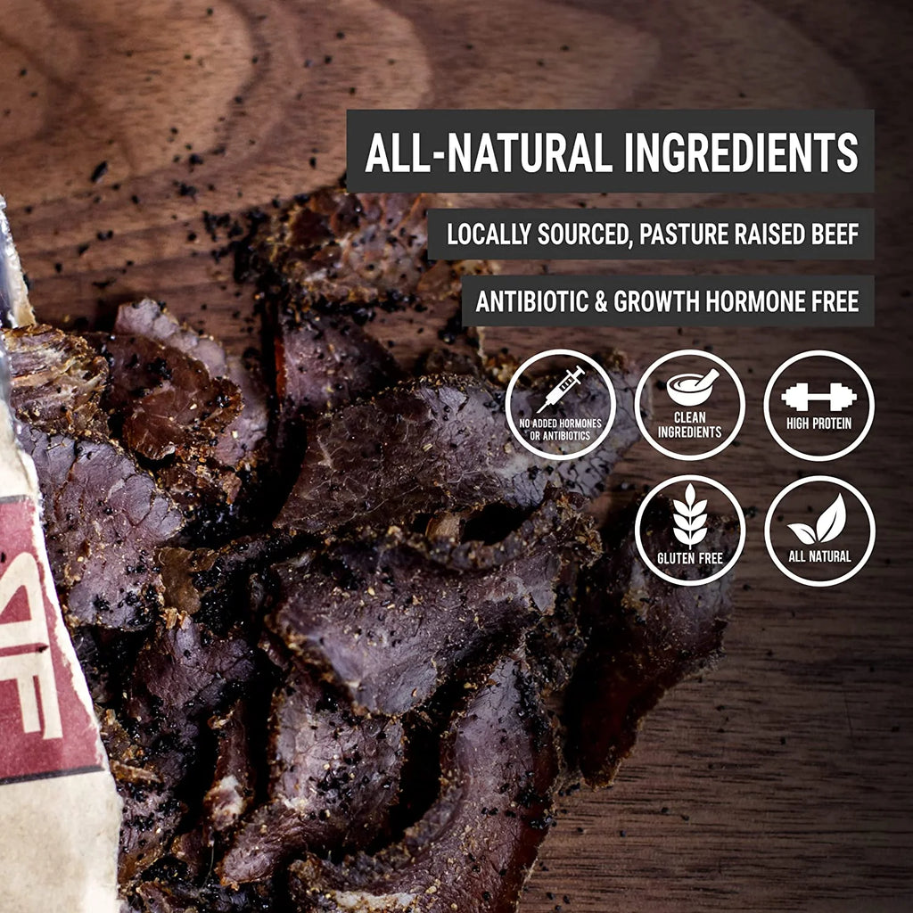 2 oz Bags Beef Jerky Variety Pack 3 Pack P852369