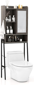 Over The Toilet Storage Cabinet with Sliding Door W6193
