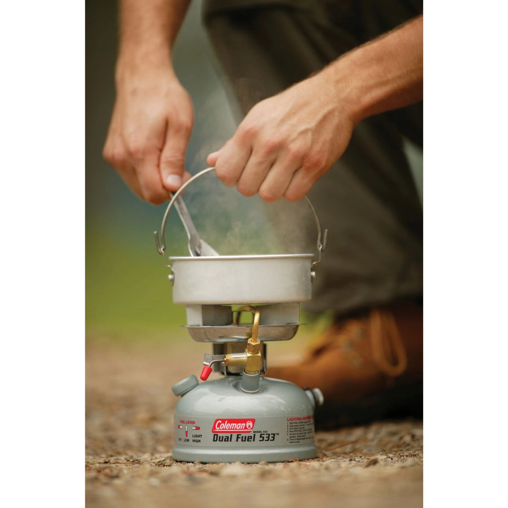 Compact Dual Fuel Camping Stove, 1-Burner A558