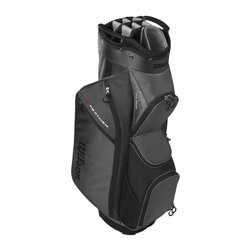 Black/Grey/Red Golf Cart Bag G288
