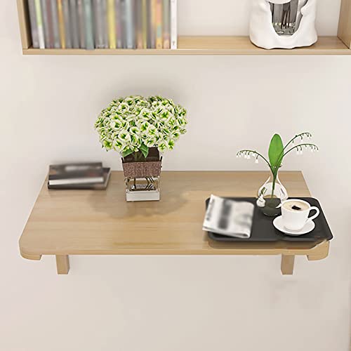 Solid Wood Wall-Mounted Drop-Leaf Table 80 * 40cm T101
