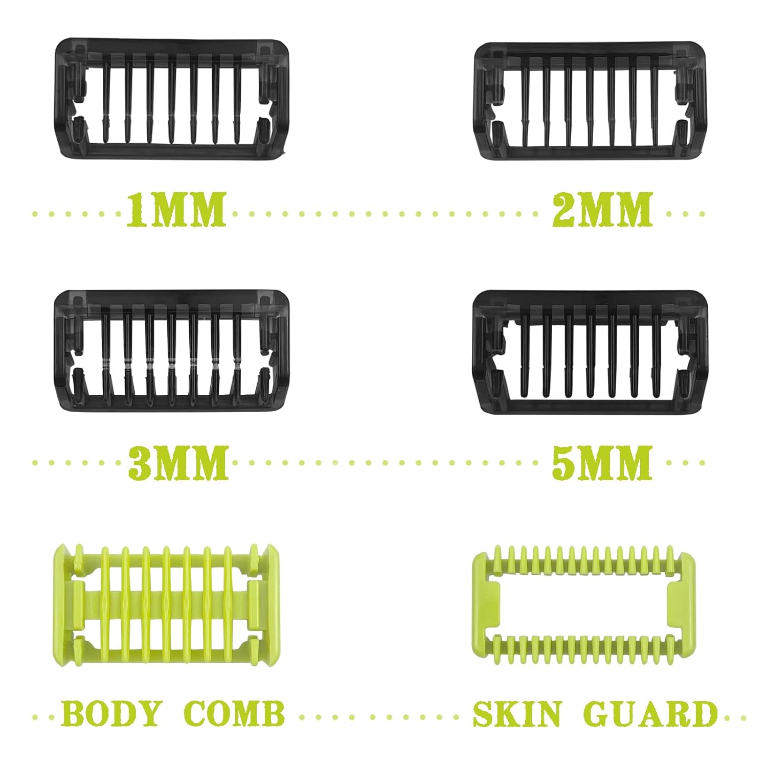 Oneblade replacement blade Trimmer with Adjustable Hair Guards Combs R961522