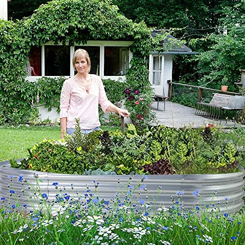 Galvanized Raised Garden Bed Kit U5602
