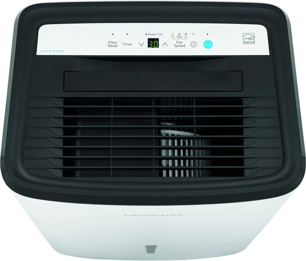 White 50 Pint Dehumidifier with Built In Pump P77054