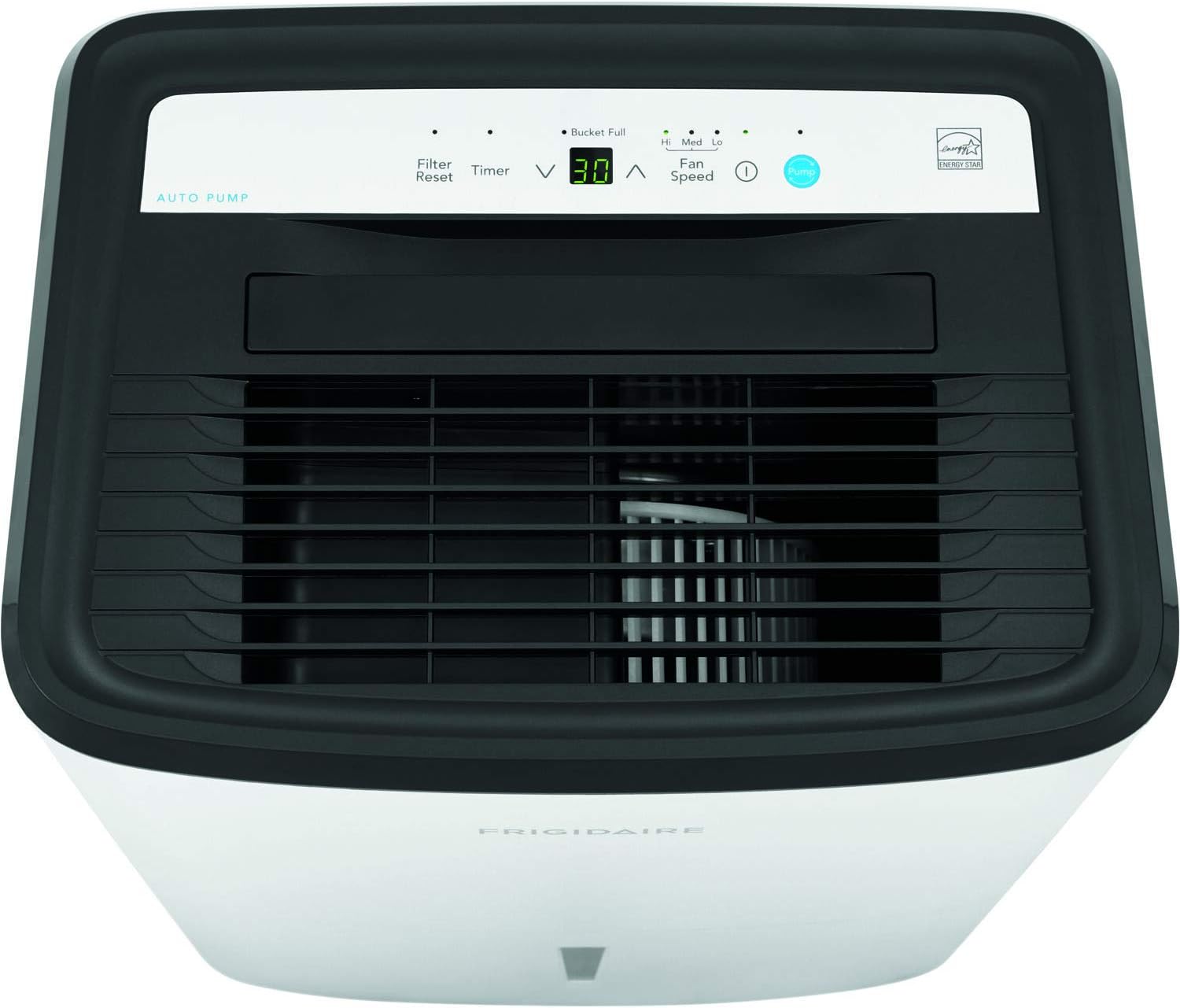 White 50 Pint Dehumidifier with Built In Pump P77054