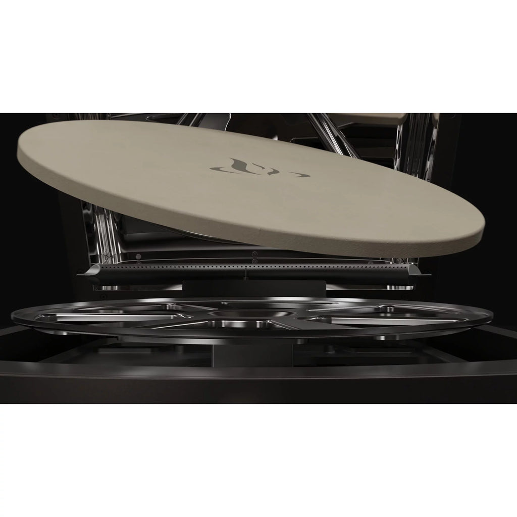 16 LP Gas Portable Outdoor Pizza Oven with Rotating Cooking Stone N681019