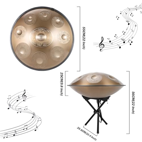 10 Notes 22 Inch Handpan Drum O265546