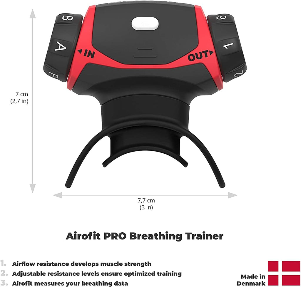 Breathing Exercise Device with Guided Smart Breathing Trainer P699