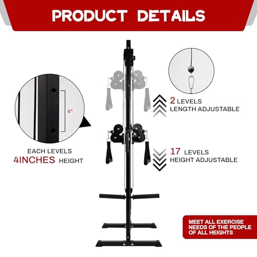 Adjustable Dual Pulley Cable Station Q27809