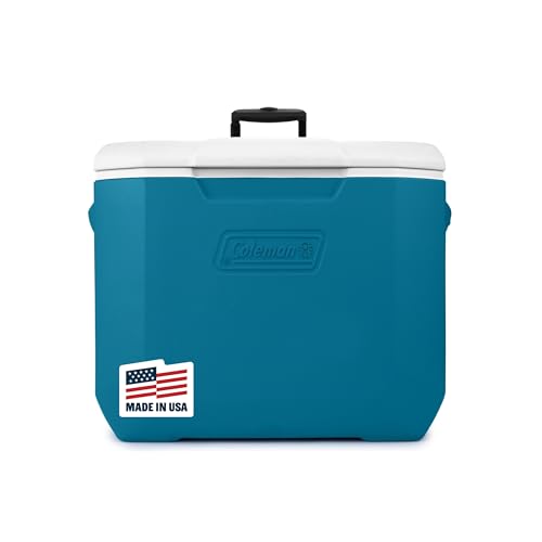 60qt Insulated Rolling Cooler with Wheels F6439