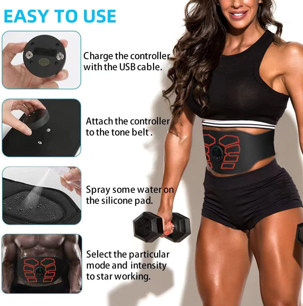 Abdominal Toning Belt Muscle Stimulator I164016