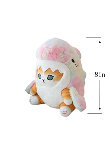 Grey Blue Dazzling Gold Plush Toy Stuffed Animal Doll Pillow Z896058