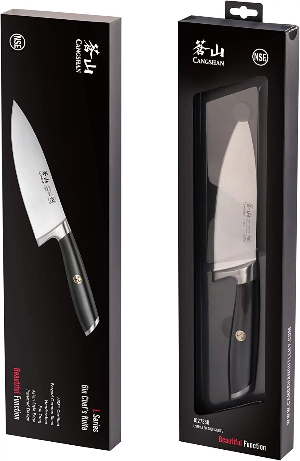 German Steel Forged 6" Chef's Knife A2013