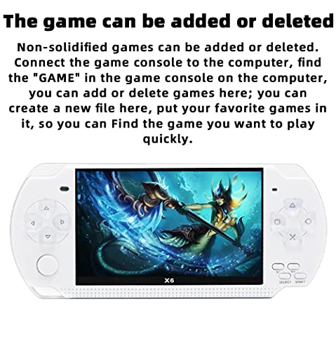 4.3 inch 8GB 2000 Games Handheld Game Console H6864