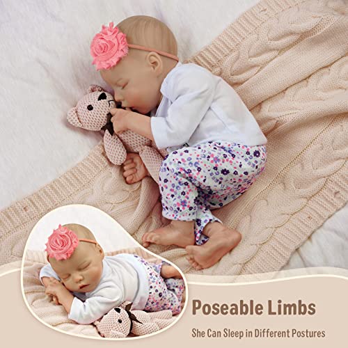 17-Inch Full Vinyl Reborn Baby Doll with Feeding Kit X623
