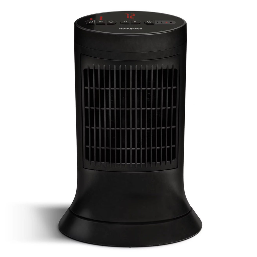 Black Digital Ceramic Compact Heater Y2326