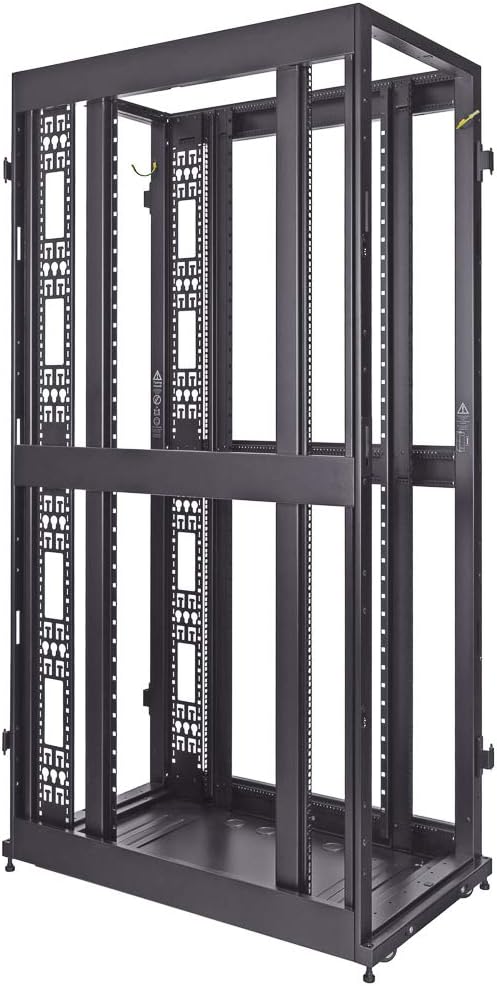 42U Server Rack Cabinet, 1000mm Depth, Black P90232