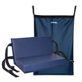 Wheelchair Foot Rest Extender Elevating Pad Leg Cushion Protector with Carrying Bag W282072