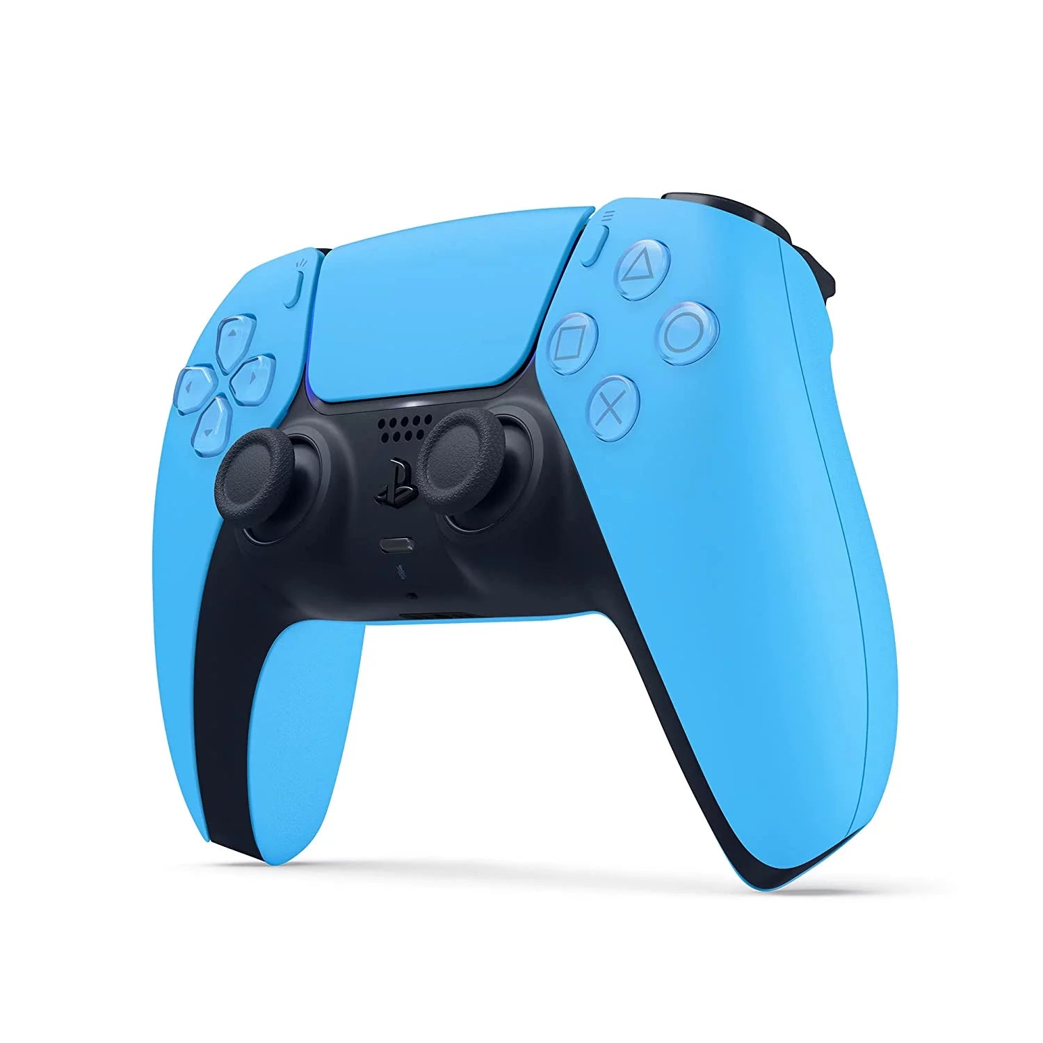 PlayStation 5 Slim Disc Video Game Console with Starlight Blue Controller Q793