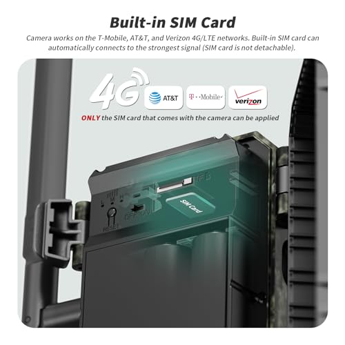 4G LTE Cellular Trail Camera with Live Streaming M74811