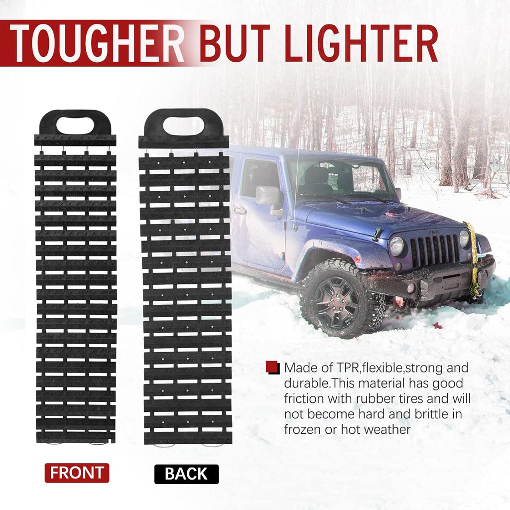 Tire Traction Mats Portable Recovery Tracks 2 Pack L55566