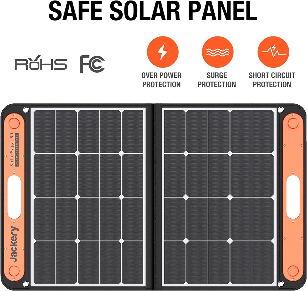 60W Portable Foldable Solar Panel P92563